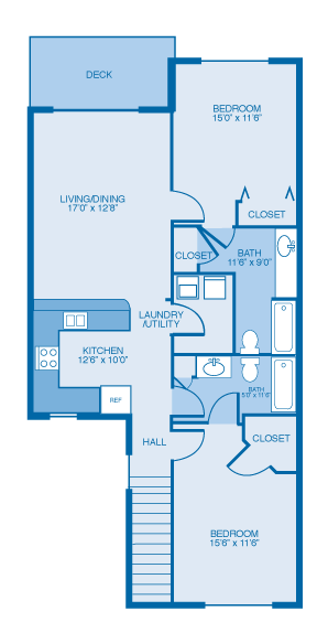 Lark 2nd Floor Lark 2nd Floor at Oak Hill Apartments and Townhomes, Rensselaer, NY